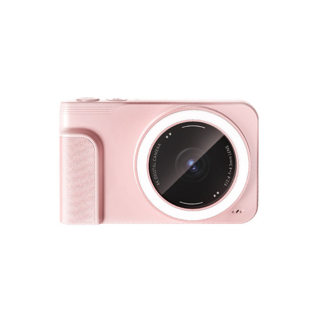 Rolin Vintage Style CCD Camera 12MP 16X Zoom 2.8 Inch Screen Rechargeable Lithium Battery Student Selfie Pocket Camera