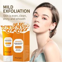 Gel exfoliant hydratant nettoyant POUQUR pour le visage et le corps, élimination des peaux mortes, soin corporel, gel exfoliant OEM 100g POUQUR