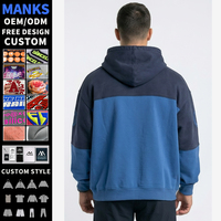 Sudadera con Capucha Personalizada con Logotipo Bordado para Hombre, Sudadera Deportiva Informal de Gran Tamaño para Gimnasio y Fitness