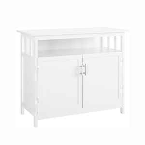 New Design Modern White Cabinet Wooden Storage Kitchen sideboard
