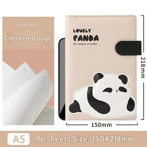 Cuadernos Panda A5 de China, 320 hojas, Libro encuadernado con hilo, diario para estudiantes, suministros escolares, cuaderno de mercado - Product Image 2