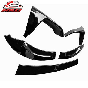 Alerón delantero estilo MP para BMW F80 M3 F82 15-20 M4, negro brillante, ABS, accesorio exterior de alta calidad - Product Image 4