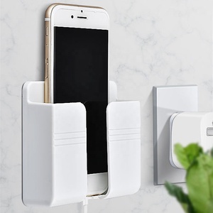 Wall-mounted TV air Conditioner <strong>Remote</strong> <strong>Control</strong> <strong>Storage</strong> Box Wall Punch-free <strong>Remote</strong> <strong>Control</strong> Board Box Bedside Mobile Phone <strong>Storage</strong> - Product Image 5