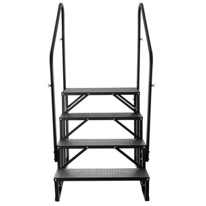 Escaleras <span class=keywords><strong>de</strong></span> 4 escalones RV con dos pasamanos para caravana - Product Image 3