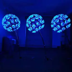 Grosir Topi Dekorasi Lampu Natal Dekorasi Pernikahan Lampu Led Berubah Warna Cahaya Bunga Dandelion Serat Optik