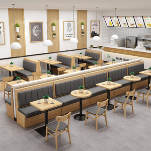 Juegos de <span class=keywords><strong>restaurante</strong></span> para casa de té y <span class=keywords><strong>restaurante</strong></span> japonés, mesa, silla, sofá, combinación para comedor y fideos, uso <span class=keywords><strong>en</strong></span> tienda de té con leche - Product Image 2