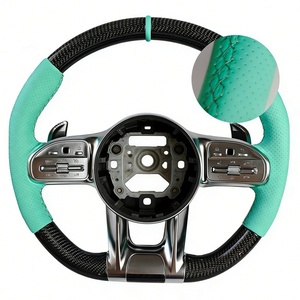 Volante de Coche Universal Personalizado de Fibra de Carbono para Mercedes Benz CLS63 CLK500 E211 E250 - Product Image 6