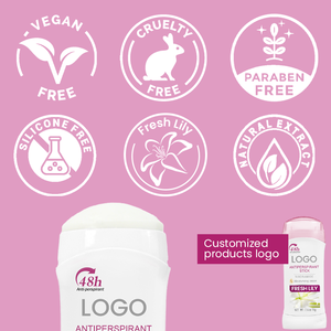 Crème hydratante à la niacinamide certifiée ISO GMP, bloque la transpiration, contrôle les odeurs, atténue les taches sombres, stick anti-transpirant 48 heures - Product Image 6