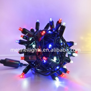 Ngoài trời không thấm nước 5 mét góc rộng hình nón đèn giáng sinh mini <span class=keywords><strong>LED</strong></span> <span class=keywords><strong>String</strong></span> ánh sáng cho Xmas <span class=keywords><strong>Tree</strong></span> kỳ nghỉ trang trí - Product Image 6