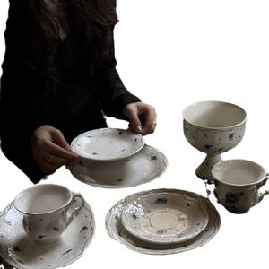 Ensemble de tasses en céramique Hone Use Kitchenware avec assiettes, assiette à dessert, assiette à fruits, assiette à soupe - Product Image 1