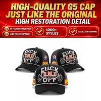 Gorras Rude G5 31 de 5 Paneles de Gamuza con Visera Ancha para Deportes, Gorras Barbas, Gorras de Béisbol - Venta al por Mayor, En Stock 2025