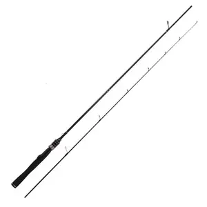 Canna da pesca dawa cava prezzo 2 sezione canna da tuono nera pesca 5.6ft h