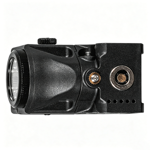 Accessoire d'éclairage portable extérieur intégré, compact, en alliage d'aluminium, avec double bouton de commande et lumière LED point rouge - Product Image 2