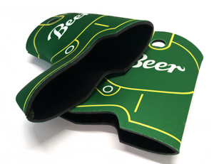 カスタムロゴクリエイティブビール缶ボトルホルダーカウボーイブーツデザインネオプレン断熱クーラースリーブバープロモーション用 - Product Image 4