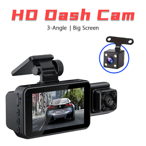 Caméra embarquée personnalisée 3 canaux 360° <span class=keywords><strong>avant</strong></span> et <span class=keywords><strong>arrière</strong></span> HD grand angle vision nocturne enregistreur vidéo 1080P avec 16/32/64G S15 - Product Image 3