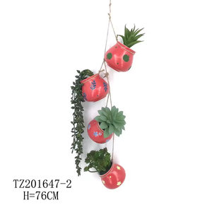 Piante Grasse Artificiali Multicolore di Alta Qualità, <span class=keywords><strong>Bonsai</strong></span> Decorativi <span class=keywords><strong>da</strong></span> Parete, Piante in Vaso di Plastica per Esterni e Occasioni Speciali - Product Image 3