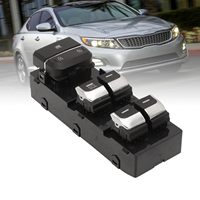 Interruptor Maestro de Elevalunas Eléctrico para Kia Optima 2016-2018, Lado Delantero Izquierdo del Conductor, Reemplaza 1S16481 93571D4000
