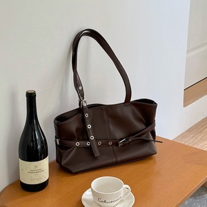 Niche Design Korean Style Tote Bag Black Large Capacity Horizontal <b>Square</b> Solid Color Women's Everyday Outfits Fall 2025 - Product Image 3