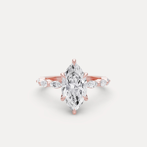<b>Unique</b> Design Lab Grown Diamond <b>Ring</b> Premium Solitaire <b>Engagement</b> <b>Ring</b> Fine Jewelry for Women Girls Party Use Available For Sale - Product Image 1