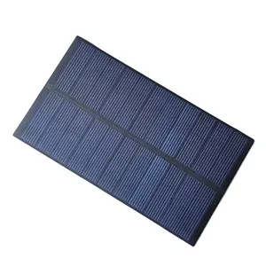 1.7W PET Solar Photovoltaic Panel ZW-13880 Photovoltaic Portable Solar Panel 5.5V Semi-flexible Solar Panels