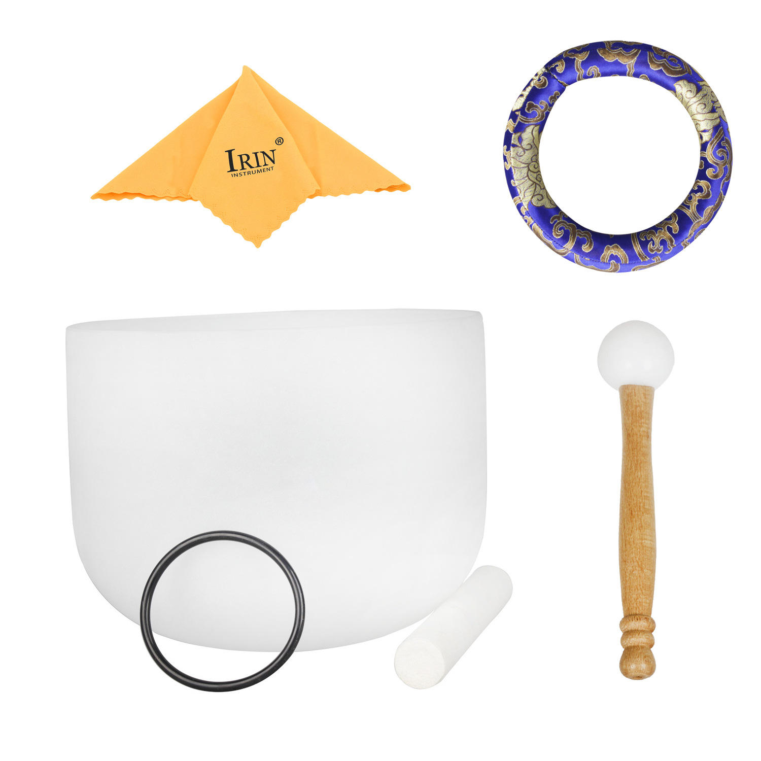 ขาว+น้ำเงิน