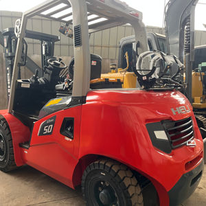 Chariot élévateur diesel d'occasion LGP Série G3 Heli 5 tonnes, chariot élévateur TCM 5 tonnes, chariot élévateur Heli 3 mât 4,5 m d'occasion à Shanghai, Chine - Product Image 1