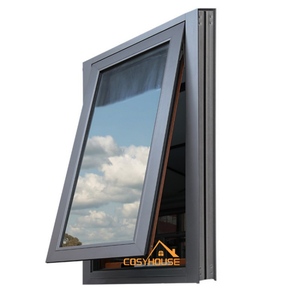 AS2047 CE Approuvé Moderne En Aluminium Auvent Fenêtre Tailles Personnalisées Rupture Thermique Double Vitrage Australie Salon Chambre - Product Image 1