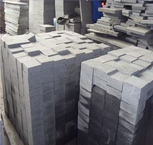 Cubes de granit <span class=keywords><strong>gris</strong></span> <span class=keywords><strong>foncé</strong></span>, pavés, pavés - Product Image 5
