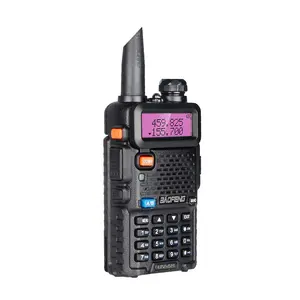 Walkie Talkie Dual-band Intercom Baofeng UV-5R Two-way Radio Black Digital Mobile Radio Handheld