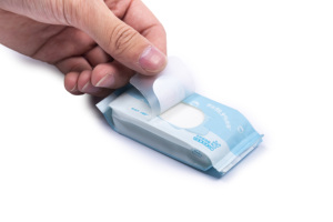 Nouveau design de petites lingettes humides portables, <span class=keywords><strong>lingette</strong></span> nettoyante à l'alcool non tissée multifonction pour le <span class=keywords><strong>visage</strong></span> et la bouche - Product Image 5