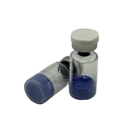 Prix d'usine 50mg GHK-Cu Peptides de Cuivre Poudre Lyophilisée Pureté 99% Tripeptide de Cuivre Bleu