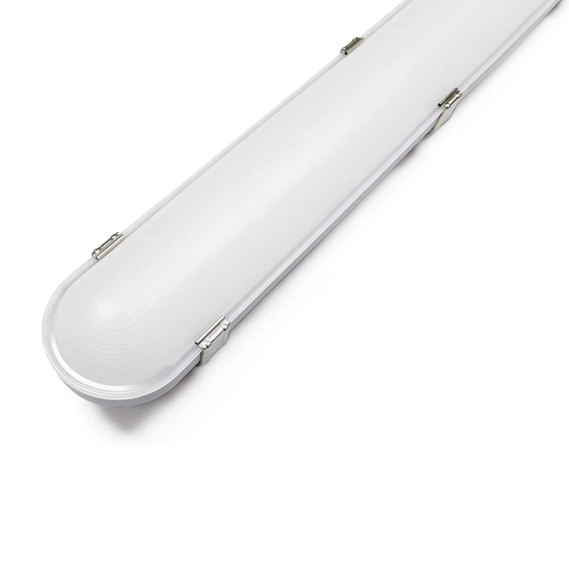 IP65 Waterproof 20W-100W T8 LED Linear Tri-Proof Light 5-Year Warranty Tunable Color Temperature for Industrial Use