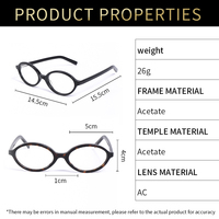 Lunettes optiques ovales légères de luxe Lmamba M001, marque de créateur, pour femmes, montures de lunettes en acétate de haute qualité