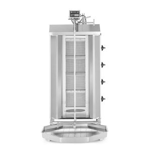 Grill à kebab au gaz HENDI Profi Line, équipement de cuisson commercial, 230V/16W 13kW 735x745x(H)1110mm - Product Image 1