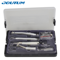 Peralatan Genggam Dental Max1 LED, Kit Genggam Kecepatan Tinggi dan Scaler Udara dan Kecepatan Rendah 2 Lubang 4 Lubang, Handpiece Gigi