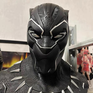 等身大 マーベルキャラクター像 ブラックパンサー アイアンマン レジン工芸品 スーパーヒーロー ファイバーグラス彫刻 ホームデコレーション用 - Product Image 4