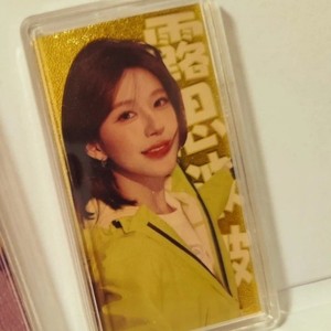 Gold Celebrity Phone Sticker Custom Photo Metal Material Gift For Office Home Decor Promotion - Product Image 1