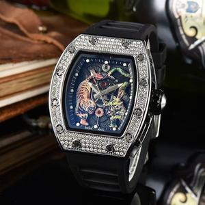 Top Brand Luxury Multifunction Chronograph Quartz Watches for Men 22mm Luminous Silicone Leather Band Alloy Glass Private Label - Product Image 3