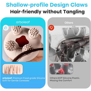 Силиконовый массажер для головы - Product Image 6