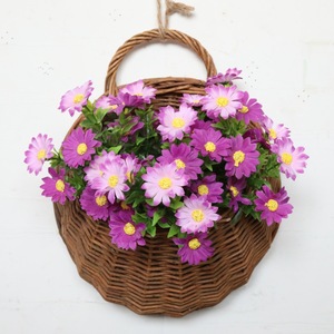 Pots suspendus de 9 pouces en plastique cintres pour plantes grands jardinières tressées cintre cône <span class=keywords><strong>jardinière</strong></span> liège mignon bol pont fer miroir lune - Product Image 5