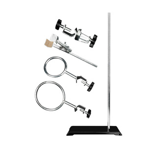 Soporte de laboratorio Degao para retorta de hierro de 40/50/60/70 cm con abrazaderas y anillos completos para soporte de experimentos químicos - Product Image 4