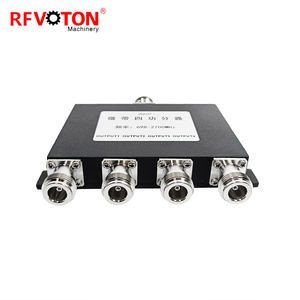 เครื่องแยกช่องความถี่ Wilkinson ความถี่698-2700MHz RF แบบ<span class=keywords><strong>2</strong></span>ทาง3ทาง4ทาง N Type สัญญาณเซลลูลาร์50โอห์ม - Product Image 2