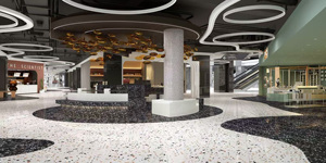 Cao cấp 3D mô hình terrazzo sàn gạch độc đáo vật liệu mới thiết kế yêu thích cho biệt thự khách sạn trường học trung tâm thương mại và bệnh viện - Product Image 4