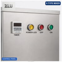 Mélangeur de poudre miniature en acier inoxydable de qualité alimentaire 10L en forme de V pour le mélange de détergents et de produits chimiques, certifié CE, multifonctionnel pour laboratoire