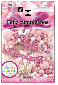 Globo de látex de fiesta de cumpleaños español de fábrica Huaien para decoración de escena interior forma de numeración para eventos - Product Image 3