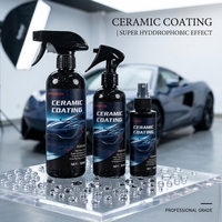 Spray de Revestimiento para Pintura de Automóviles al por Mayor, Repelente de Lluvia, Antiincrustante, Sellador de Spray Nano Cerámico Superhidrófobo para Carrocería