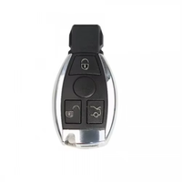 5pcs Xhorse VVDI BE Key Pro Version de couleur jaune sans points avec coque de clé intelligente 3 boutons avec panique