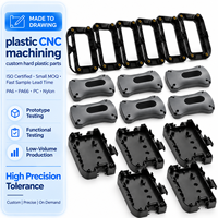 Pièces en nylon usinées CNC sur mesure PA66 MC, service de tournage et de fraisage, composants d'ingénierie usinés de haute qualité