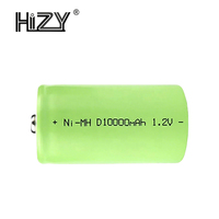 HIZY 1.2V 10000mAh 32600 Baterai Silinder Ni-MH Combo Anti-penuaan Isi Ulang Katoda LiCoO2 500 Siklus Suhu Operasi 0-45C
