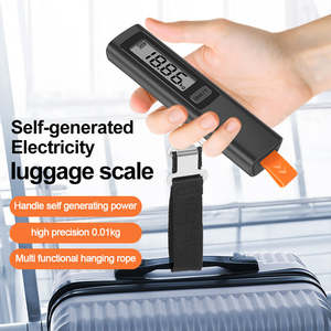 Balance électronique portable pour bagages, sans batterie, 50 kg, pour peser les valises, balance numérique pour les voyages - Product Image 2